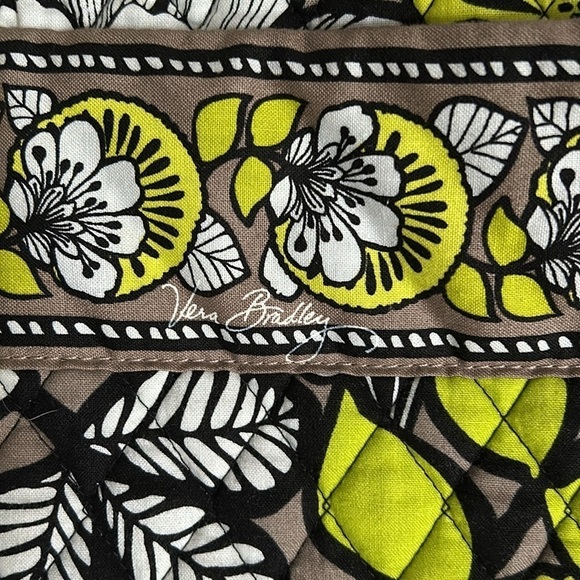 Vera Bradley citron print large duffle bag - Picture 3 of 4